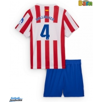 Atletico Madrid Conor Gallagher #4 Hjemmedraktsett Barn 2025-26 Kortermet (+ Korte bukser)